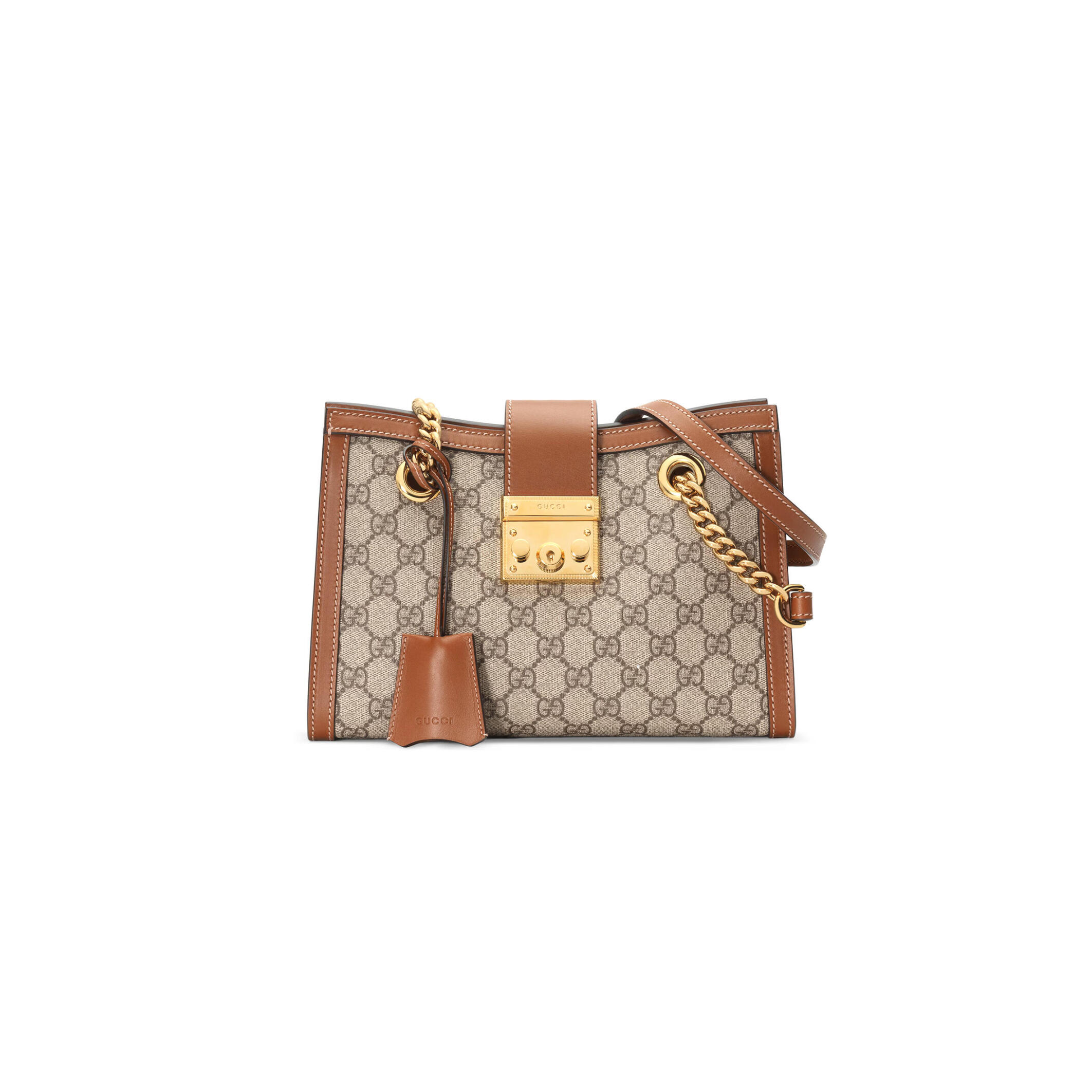 GUCCI PADLOCK MEDIUM TOTE BAG ‎498156 (26*18*10cm)